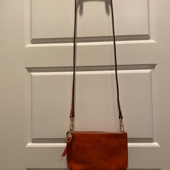 NWOT Longchamp Crossbody “Mailbox” bag PLUS Gold Chain Strap - Perfect Fall Bag! - Picture 9 of 13